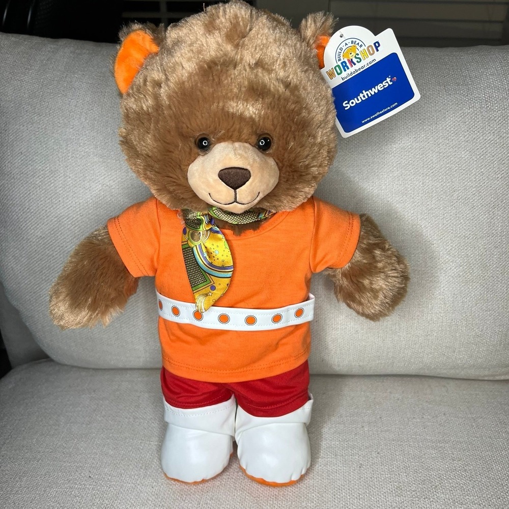 plushie Build a Bear |  Southwest Airlines Flight Attendant  |  50th Anniversary